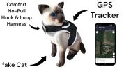 Affordable Mini Realtime GSM GPS GPRS Dog Tracking Collar Mount Device Size:S