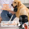 Dog Grooming Kit, Pet Hair Vacuum and Dog Dryer with 5 Pet Grooming Tools, 600w Dog Grooming Vacuum with 3L Dust Cup Dog Clippers, Low Noise Pet Groom