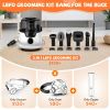 Dog Grooming Kit, Pet Hair Vacuum and Dog Dryer with 5 Pet Grooming Tools, 600w Dog Grooming Vacuum with 3L Dust Cup Dog Clippers, Low Noise Pet Groom