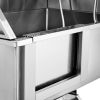 VEVOR 62" Pet Dog Bathing Station w/Stairs, Professional Stainless Steel Dog Grooming Tub w/ Soap Box, Faucet,Rich Accessory,Bathtub for Large,Medium,